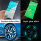 20pcs Car Wheel Hub Reflective Sticker Tire Rim Reflective Strips Luminous for Night Driving Car Bike Motorcycle Wheel Sticker