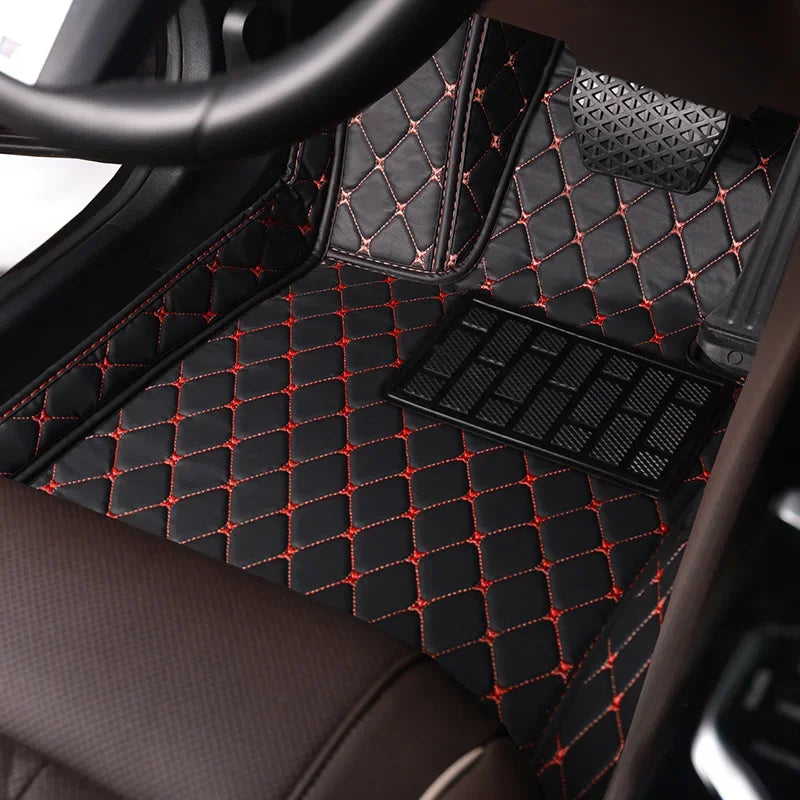 Car Floor Mat for Nissan Sentra Sylphy B18 2020~2023 2021 2022 Panel Foot TPE Liner Carpet Pad Custom Cover Rug Part Accessories