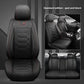 5D Car Seat Covers for Dodge Journey Charger Challenger Dart Caliber Durango Avenger Magnum Grand Caravan Car Accessories