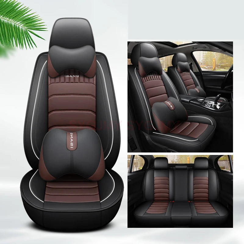 3D Full Coverage Car Seat Cover for HONDA Shuttle Crosstour URV Inspire XRV HRV Pilot Element Insight Prelude Car Accessories