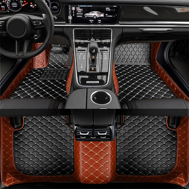 Car Floor Mats For Dacia Duster Renault Duster HM 2021~2022 Waterproof Ptotective Pads Car Mats Full Set Car Accessories