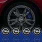 60mm Metal Car Wheel Hub Covers with Exquisite Stickers For Opel Insignia Astra Antara Meriva Zafira H G Cors