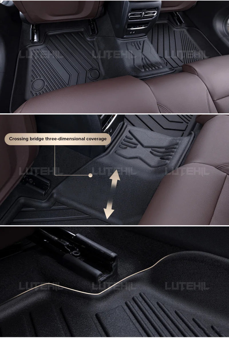 Custom TPE Car Floor Mat For Volvo XC60 2018-2024 2023 2022 2021 2020 2019 Waterproof Carpet Cover Interior Protector Accessorie