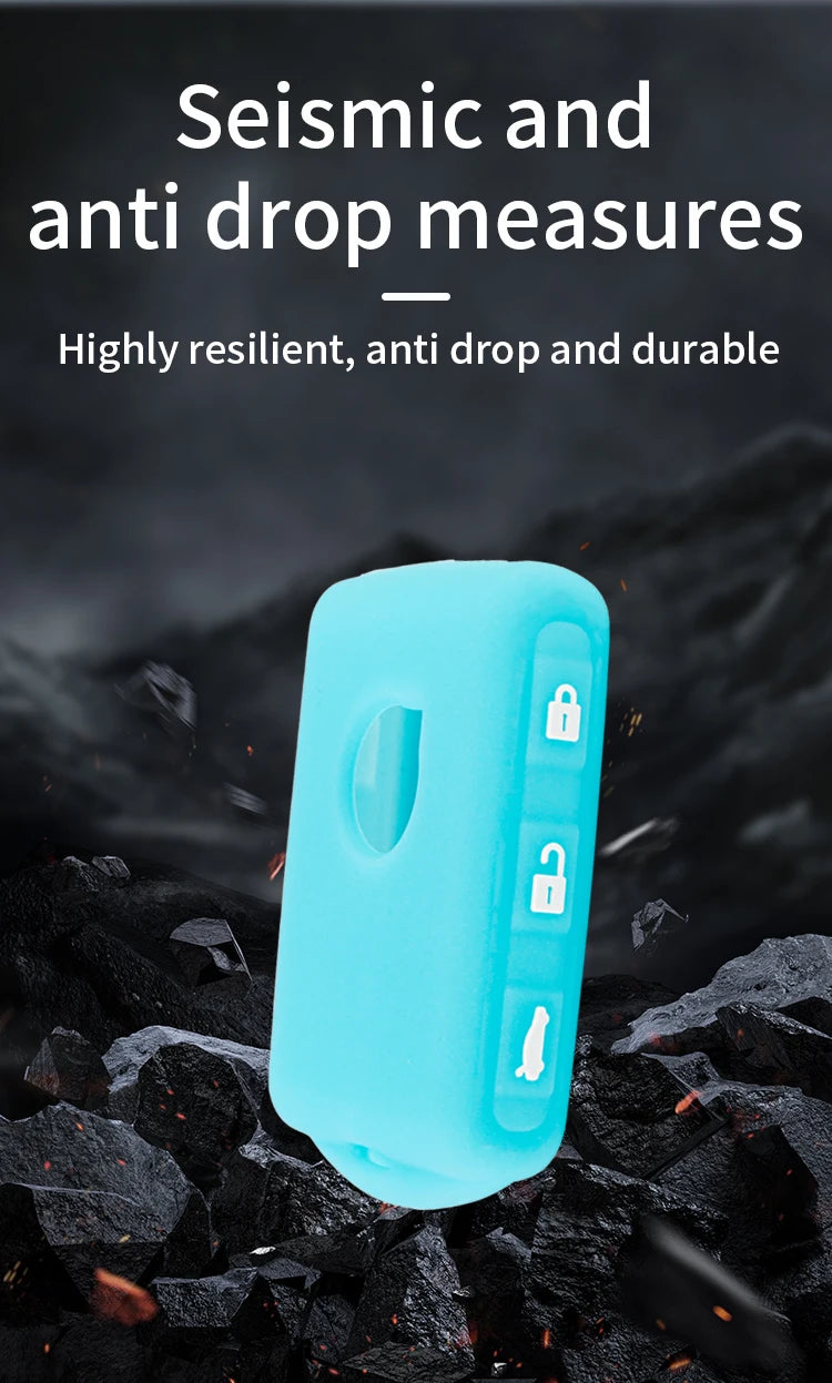 Silicone Key case for Volvo XC60 XC40 XC90 S90 V60 S60 V90 2020 Car Key Cover Case Keychain Accessories Protection Shell Skin