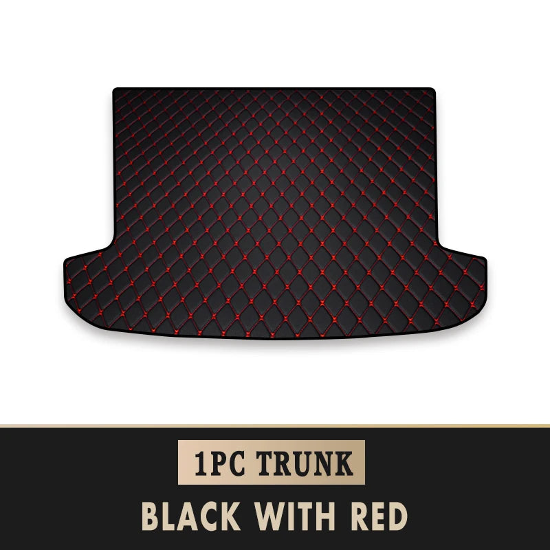 Trunk Carpets Car Floor Mats For Peugeot 308 t9 2019 2018 2017 2016 Auto Interior Custom Waterproof Anti Dirty Rugs Foot Covers