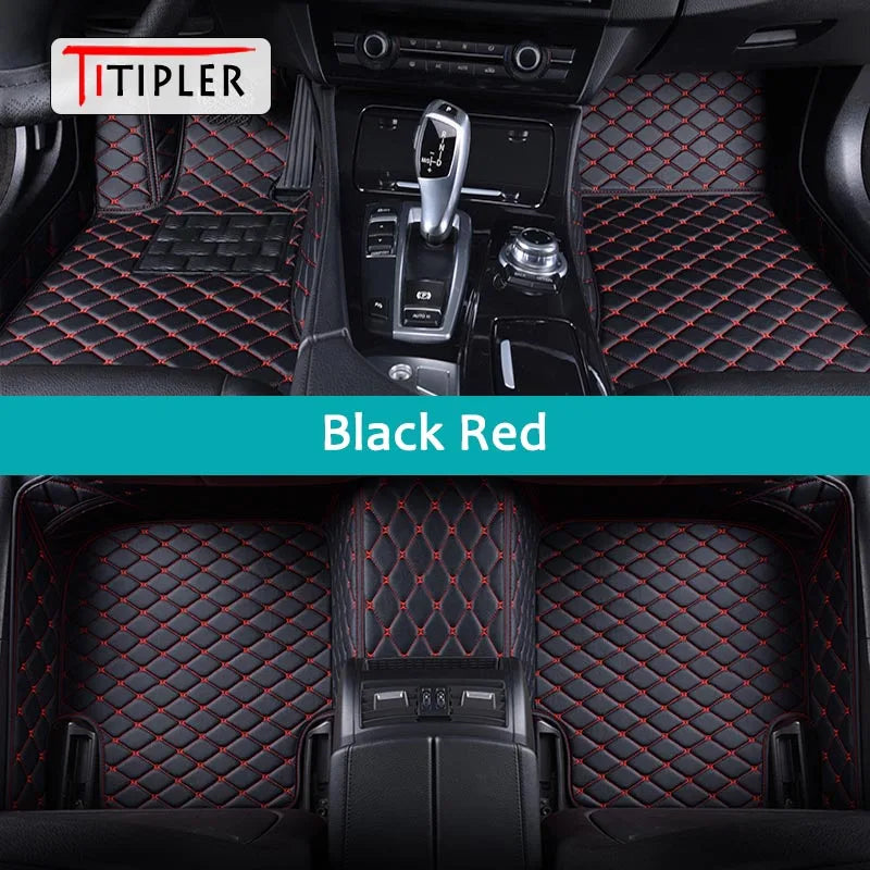 TITIPLER Custom Car Floor Mats For Alfa Romeo Stelvio Auto Carpets Foot Coche Accessorie