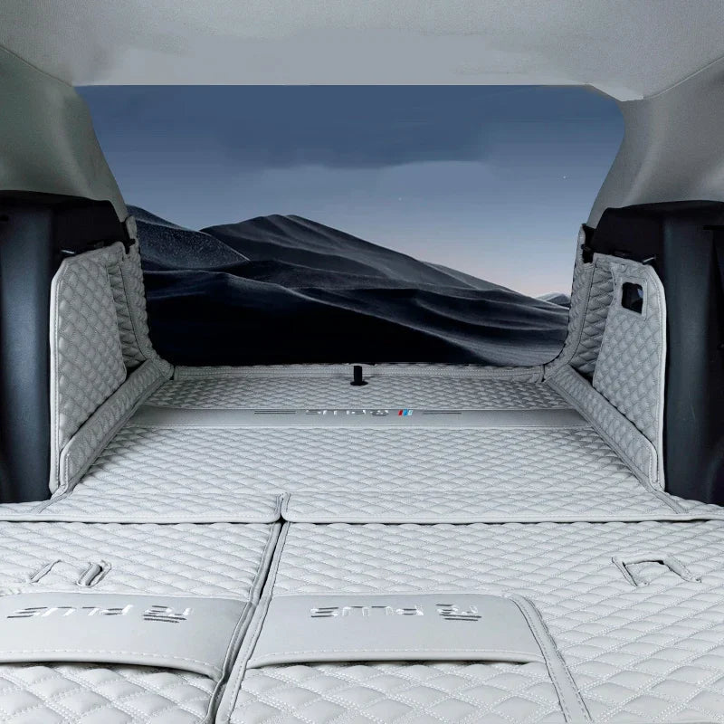 Custom For BYD Atto 3 Yuan Plus 2023 2024 2025 Car Rear Trunk Mat Cargo Boot Liner Tray Rear Boot Luggage Floor Carpet Tray Acce