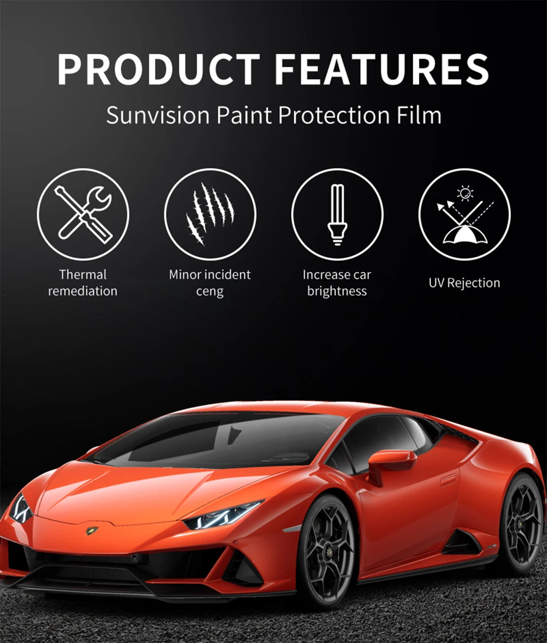 XPEL PPF 7.5Mil 6.5Mil Automotive Paint Protection Film High Gloss TPU PPF with Self Healing Technology Superior Transparency