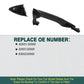 Black Exterior Door Handle for Hyundai Elantra 2011 2012 2013 2014 2015 2016 Front Rear Left Right