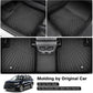 All Weather Floor Mats Cargo Liner for 2021 - 2024 2025 Kia Sorento Hybrid TPE Car Trunk Mat with Backrest Pad PHEV & HEV