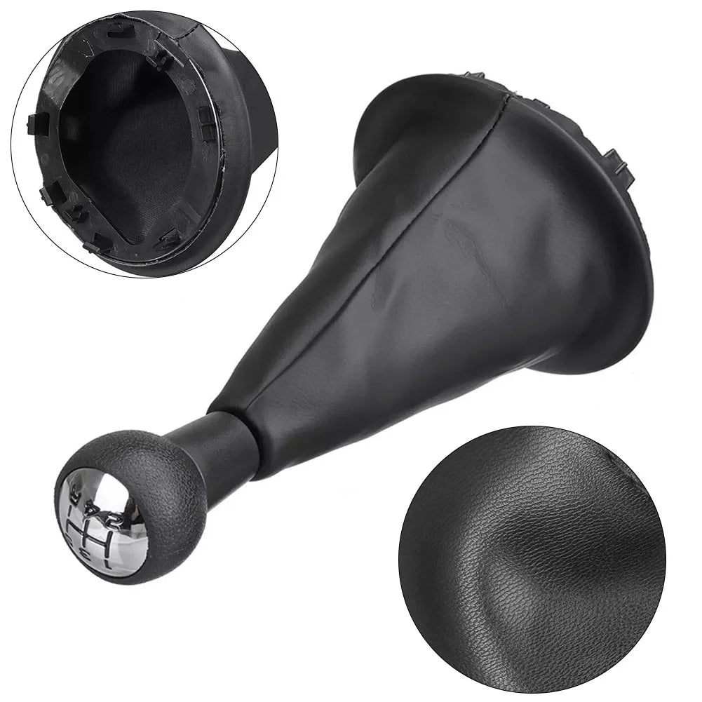 5 Speed car Shift Knob Handball Dust Jacket for 207 307 308 607 608 for C3 for C4 C5 For Berlingo Gear Shifter gear shift lever