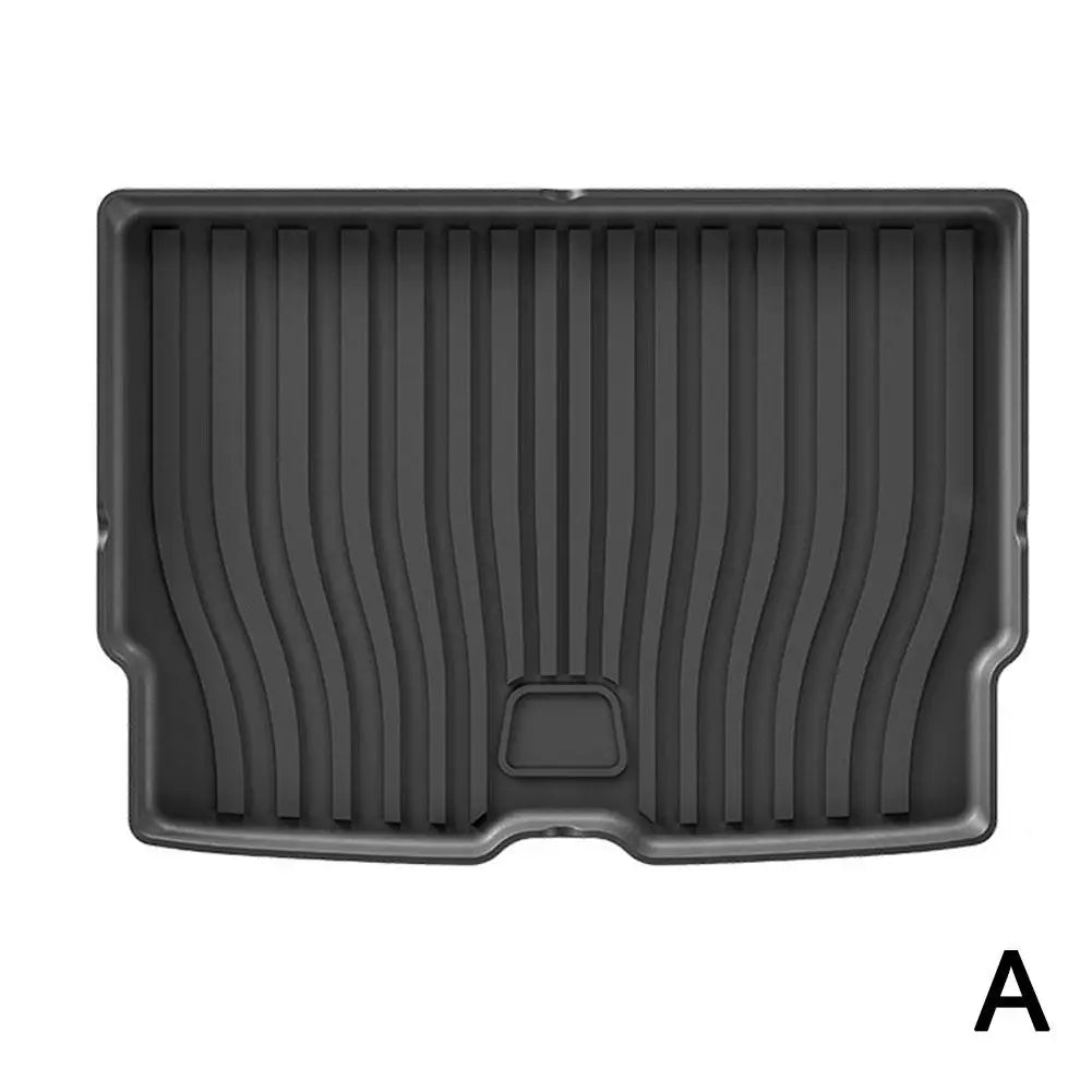 For 24 Volvo EX30 Car Floor Mat Special Car Fully Enclosed Full TPE Floor Mat Trunk Mat Car Trunk Mat Non-slip Car Accessories