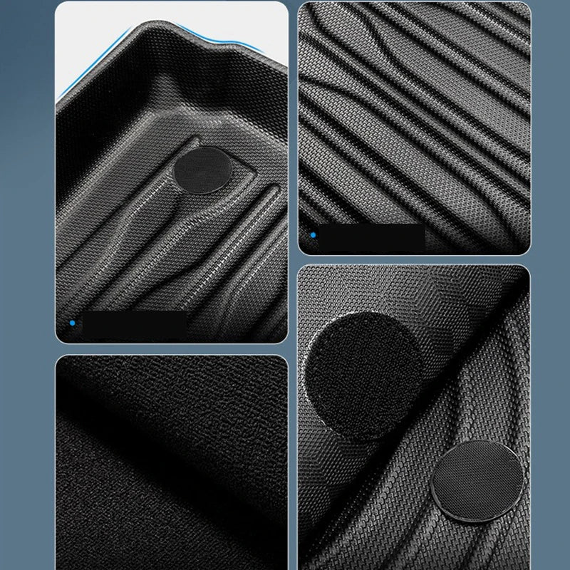 TPE Car Floor Mats For BYD Song Pro Dmi 2024 2025 Cargo Liners Waterproof Non-slip Seat Back Protector Trunk Mats Car Carpet
