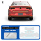 For Mazda 3 2019-2025 TPU Paint Protection Film Pre-cut PPF Anti-Scratch Car Body Clear Bra Resistant Invisible Car Accessories