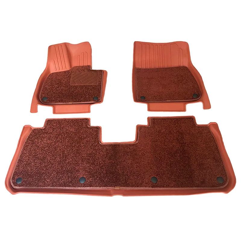 Wholesale Car Floor Mats for Lixiang L7 2023 2024 2025 Waterproof Non-slip Foot Pad TPE Car Carpet Black Floor Liners Trunk Mats