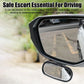 1PC Car Rearview Auxiliary HD Glass Parking Aid Mirror 360-degree Wide Angle Car Blind Spot Mirror Adjustable Rotation