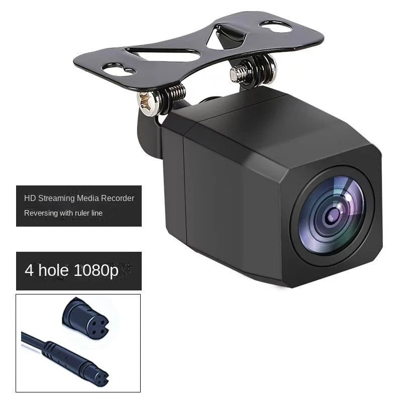 Car driving recorder HD night vision 4Pin infrared 1080P rear camera waterproof HD reversing camera