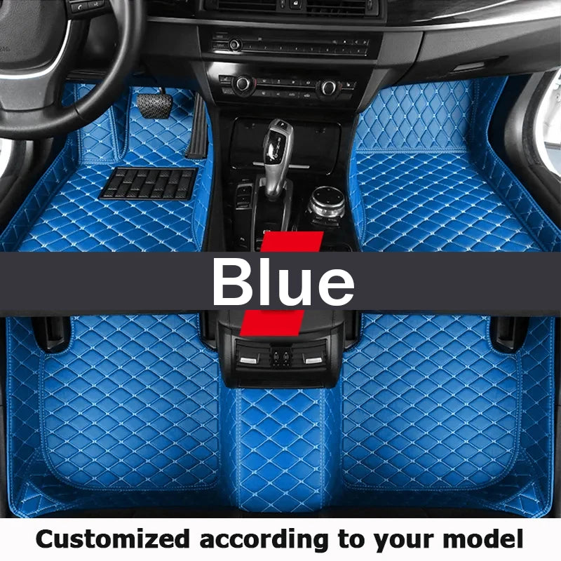 Floor Mats For VW Volkswagen Taos Tharu 2020~2023 Waterproof Tapetes Para Automovil Car Mats Alfombra para Auto Car Accessories