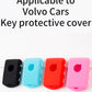 Silicone Key case for Volvo XC60 XC40 XC90 S90 V60 S60 V90 2020 Car Key Cover Case Keychain Accessories Protection Shell Skin