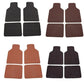 Car Floor Mats 4 Pcs Universal PU Leather Floor Mats Liners For Cars Truck SUV Front Rear Mats Foot Pad Car Accessories