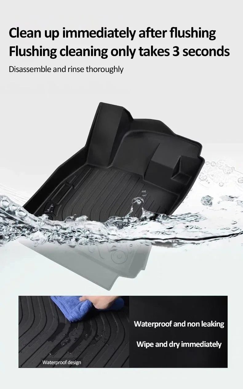for Tank 500 Accessories Hi4-T 2022 2023 2024 LHD TPE Car Floor Mats Foot Liner Storage Pads Custom Waterproof Rug Accessories