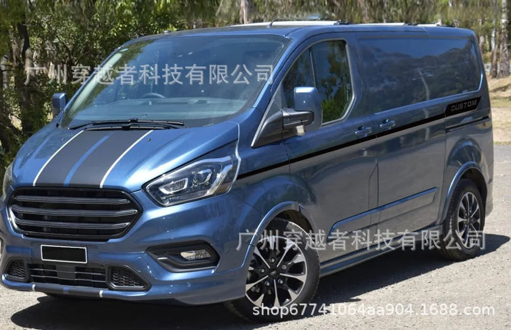Ford Transit Tourneo Camping Car Modification Sticker Suitable For Car Engine Cover Side Rear Door Decal Sport Customization