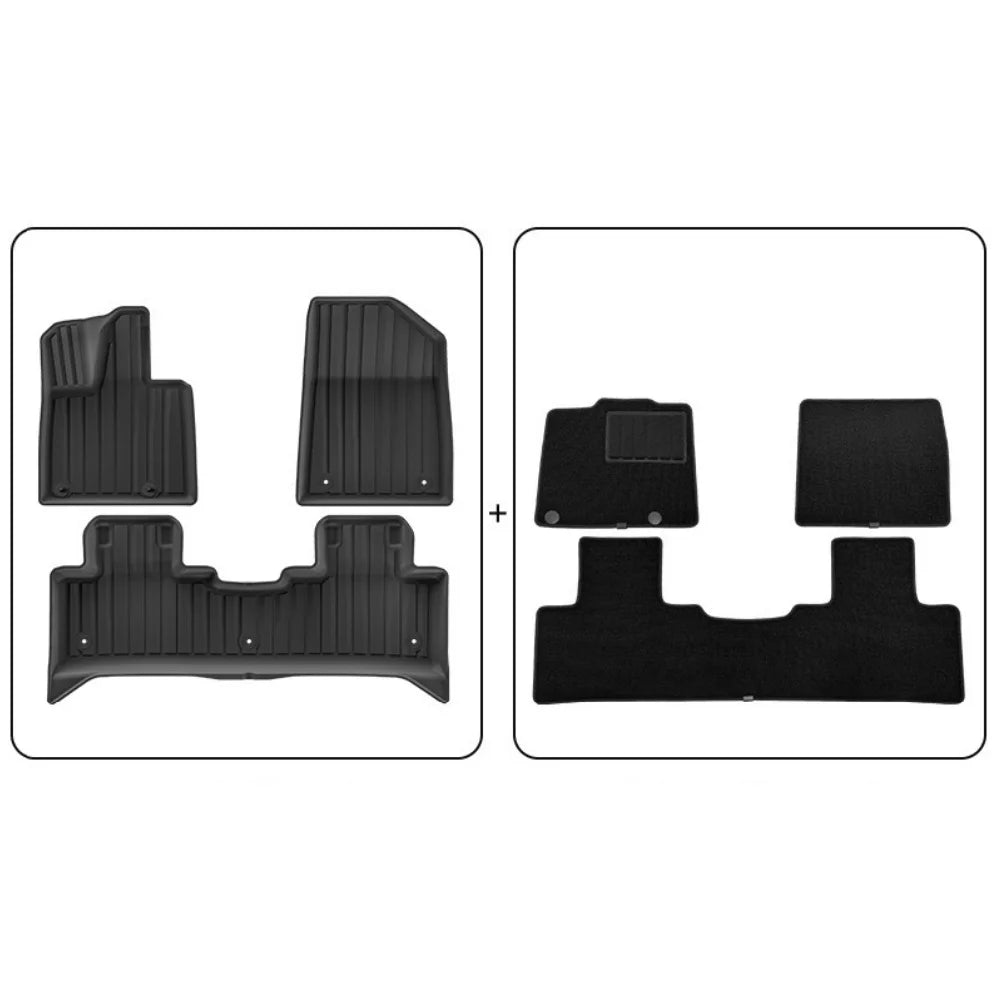 3D TPE Floor Mats & Cargo Liners For 2025 Formula Leopard TAI 3 All Weather TPE Waterproof Protector Interior Accessories