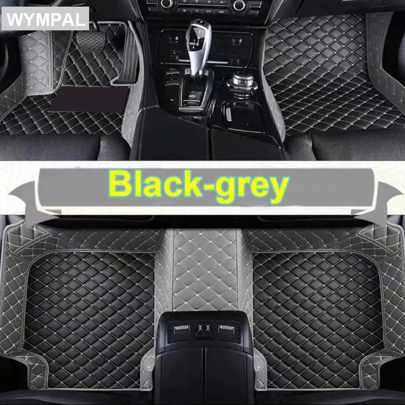 Custom Made Leather Car Floor Mats For Dacia Duster 2010 2011 2012 2013 2014 2015 2017 Carpets Rugs Foot Pads Accessories