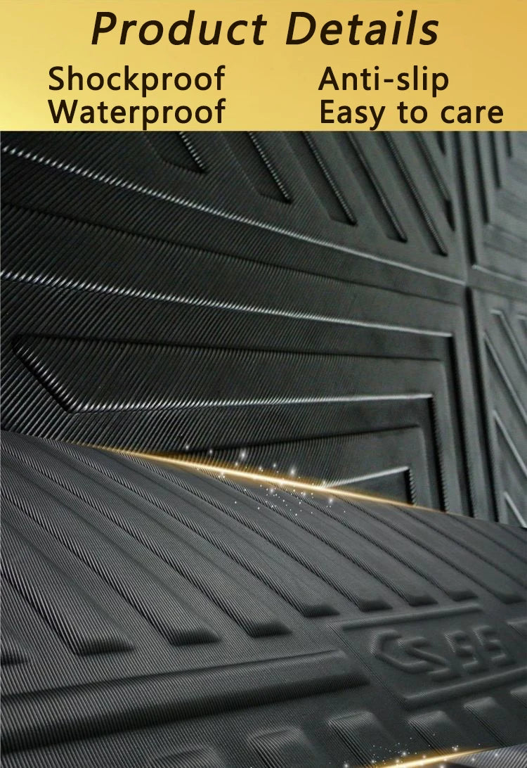 Car Trunk Mats For Peugeot 3008 MK2 P84 2017 2018 2019 2020 2021 2022 2023 Accsesories Auto Anti-Slip Pads EVA Waterproof Carpet