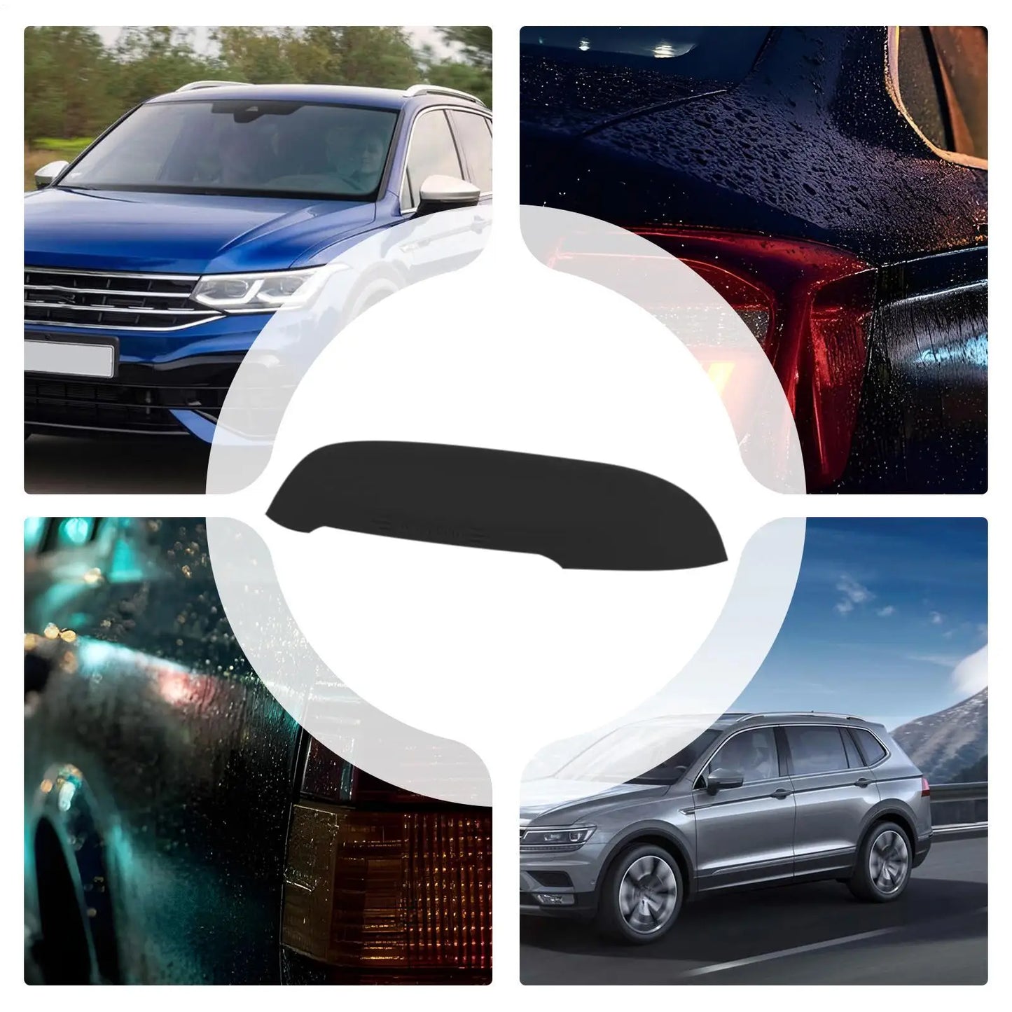 Car Camera Rain Cover Anti-Rain Cover for Reversing Camera Easy Installation Protector Guard for Rainy Weather Daily Driving