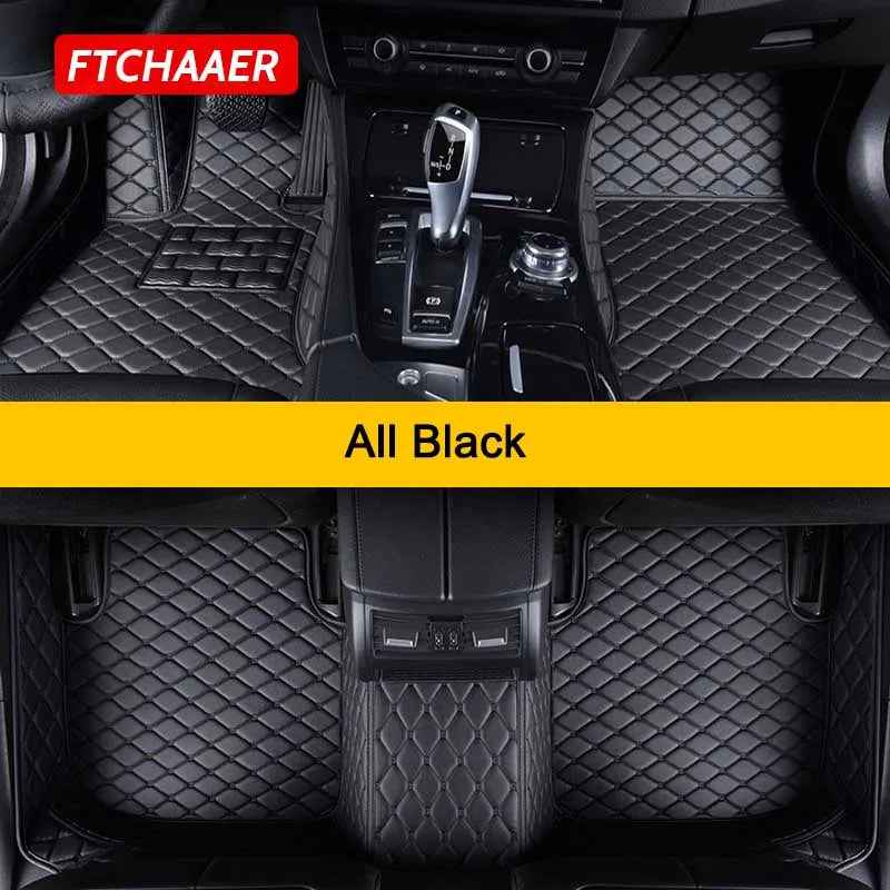 FTCHAAER Custom Car Floor Mats For Audi Etron Q4 e-tron Q5e-tron Auto Carpets Foot Coche Accessorie