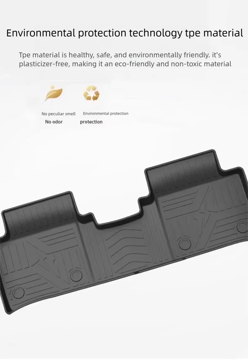 TPE Floor Mats For Peugeot E308/308 GT 2024-2025 hybrid LHD Waterproof Anti-Slip Custom Fit All-Weather accessories