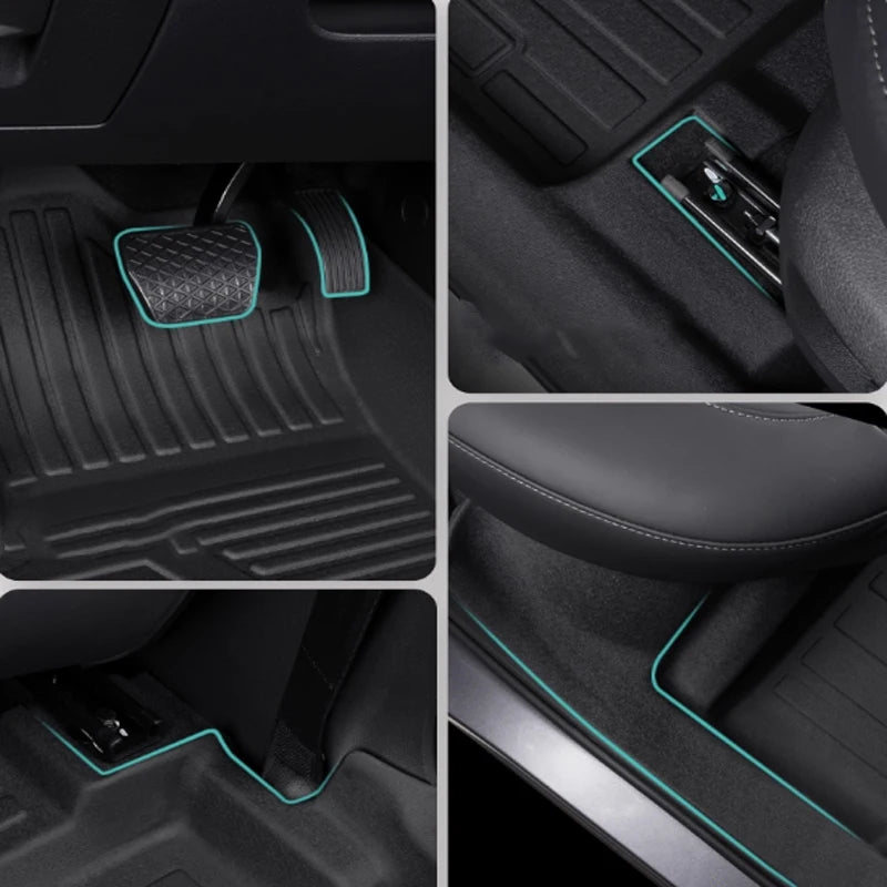 For Changan UNI-T 2020-2023 Car Interior Protection Full Surround Carpet Threshold TPE Car Floor Mat Accessories