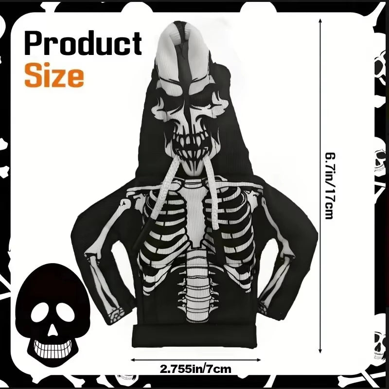 Gear Shift Halloween Style Hoodie Cover Shift Cover Car Gear Handle Decoration Fits Manual Auto Universal Lever Interior Decor