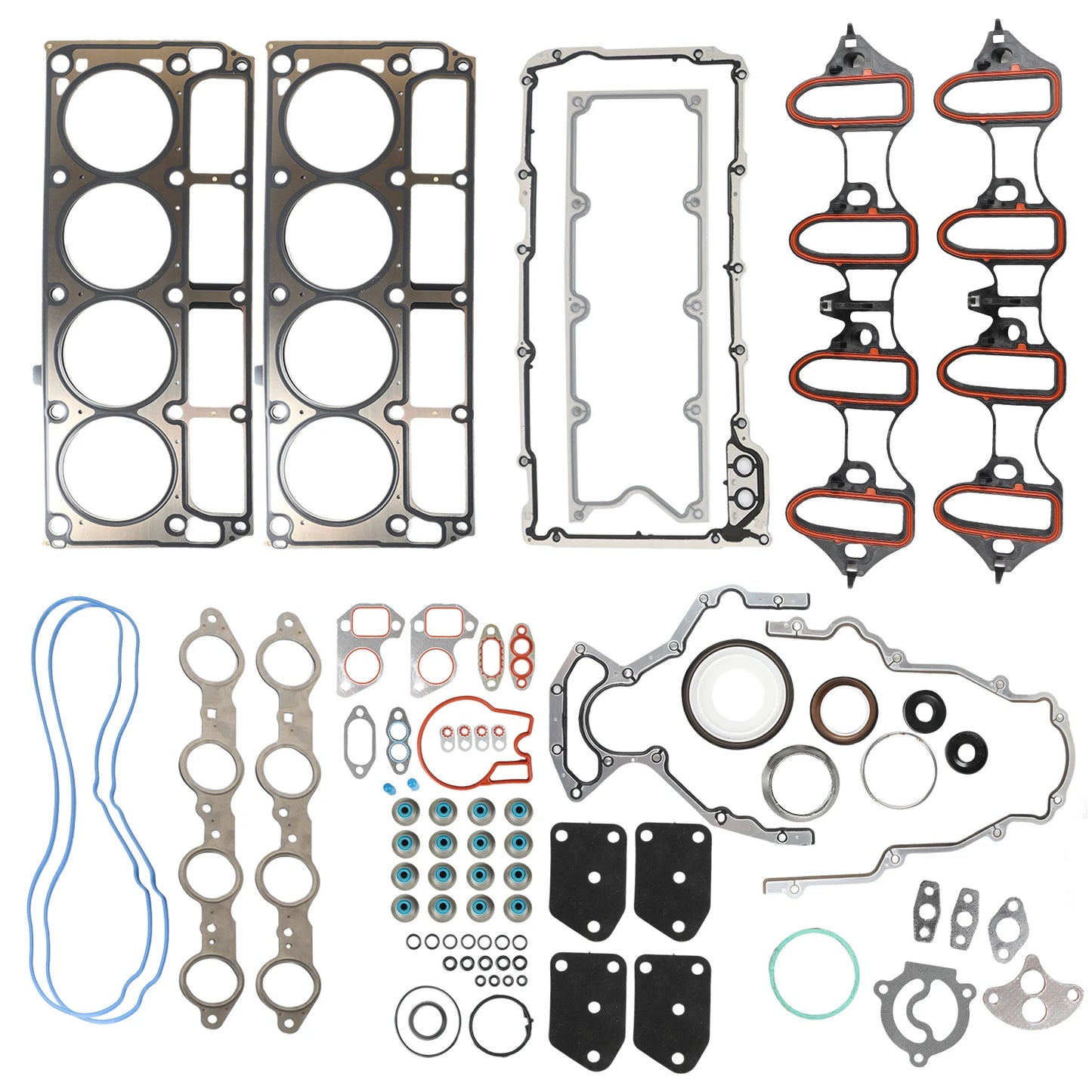 1set Full Gasket Set HS26191PT-1 For Chevrolet Tahoe Suburban GMC Yukon Buick Rainier 5.3L 4.8L New Car Parts