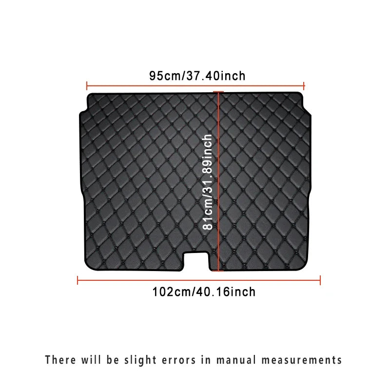 Car Trunk Mats For Peugeot 3008 2013 2014 2015 2016 2017 Auto Vehicles Cargo Liner Carpets Interior Accessories Products Covers