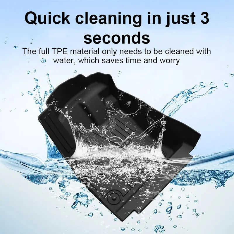 LHD For MGS5 EV ES34 2024 2025 MG ES5 TPE Floor Mats Cargo Foot Pad Tray Waterproof Full Set Rug Tappetos Internal Car Accessory