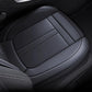 1PCS Nappa Leather Car Seat Cover Anti-Slip and Full Wrap Driver Car Seat Protector Mat Front Bottom Car Seat Cushion Cover