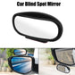 1PC Car Rearview Auxiliary HD Glass Parking Aid Mirror 360-degree Wide Angle Car Blind Spot Mirror Adjustable Rotation