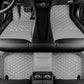 Custom Car Mats For Dacia Duster 2021~2023 Leather All Weather Waterproof Non-Slip Diamond Full Covered Personalized Black Red