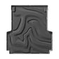 for Jeep Gladiator JT Pickup 2020-2024 Truck Bed Mat TPE 3D Floor Liner Truck Mat 5 Ft All Weather Black Left Rudder