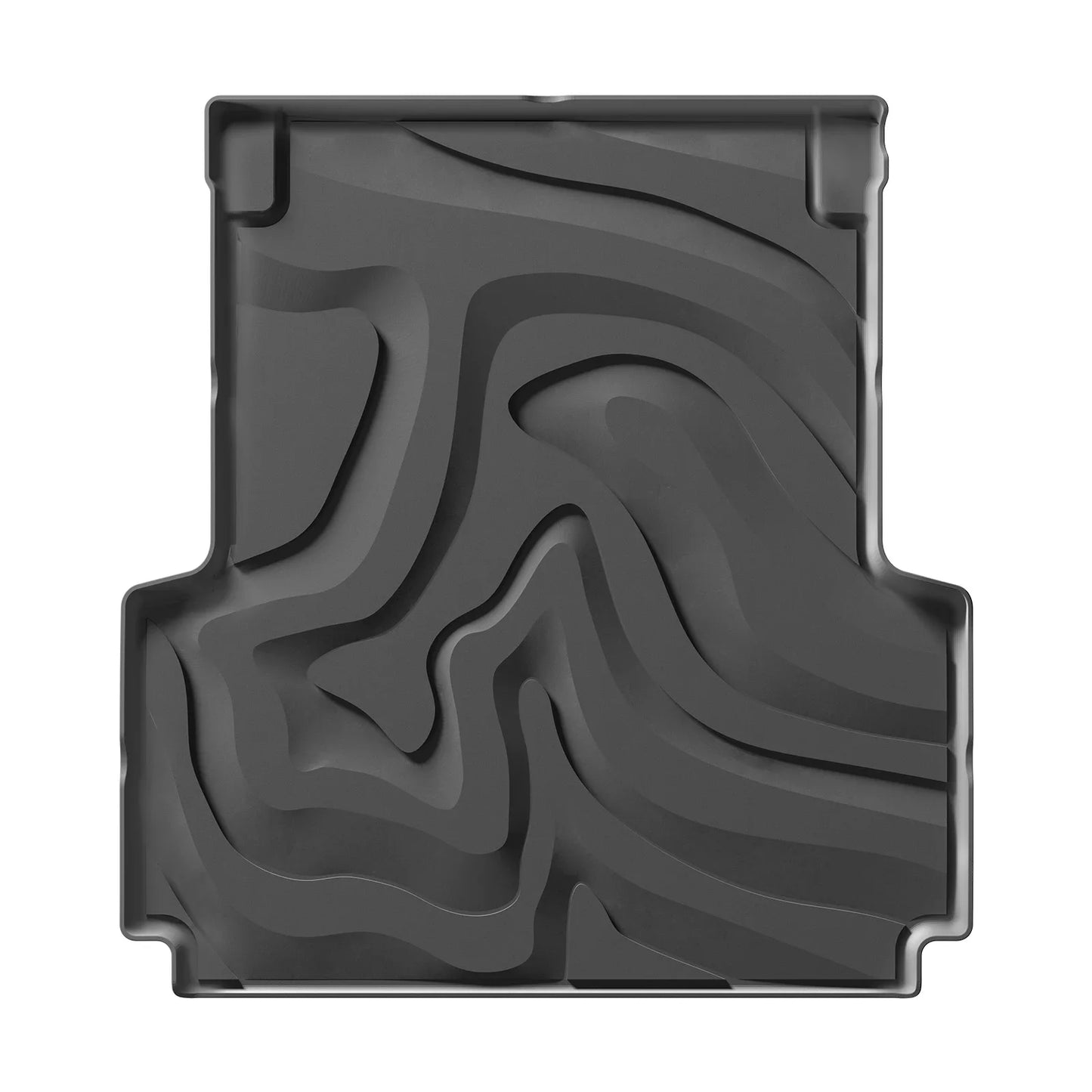 for Jeep Gladiator JT Pickup 2020-2024 Truck Bed Mat TPE 3D Floor Liner Truck Mat 5 Ft All Weather Black Left Rudder