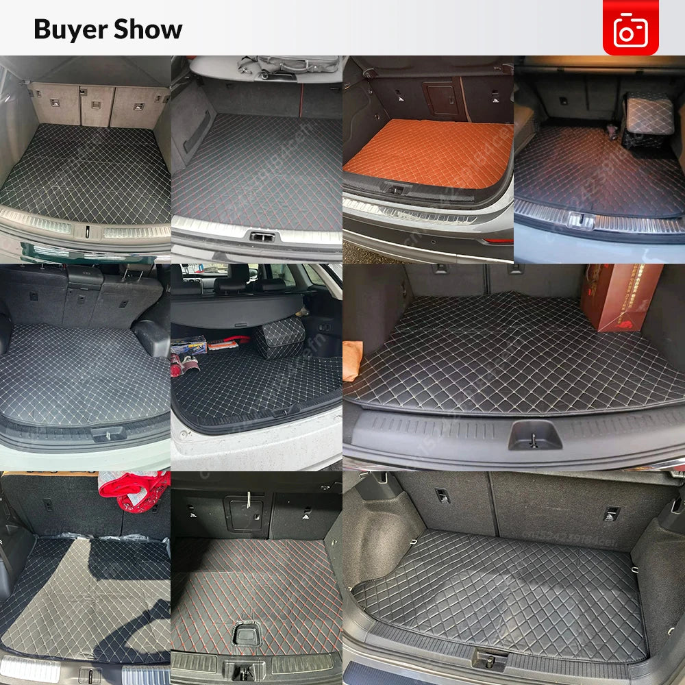 Car Trunk Mat For VOLKSWAGEN VW CC 2010 2011 2012 2013 2014 2015 2016 2017 2018 Custom Car Accessories Auto Interior Decoration