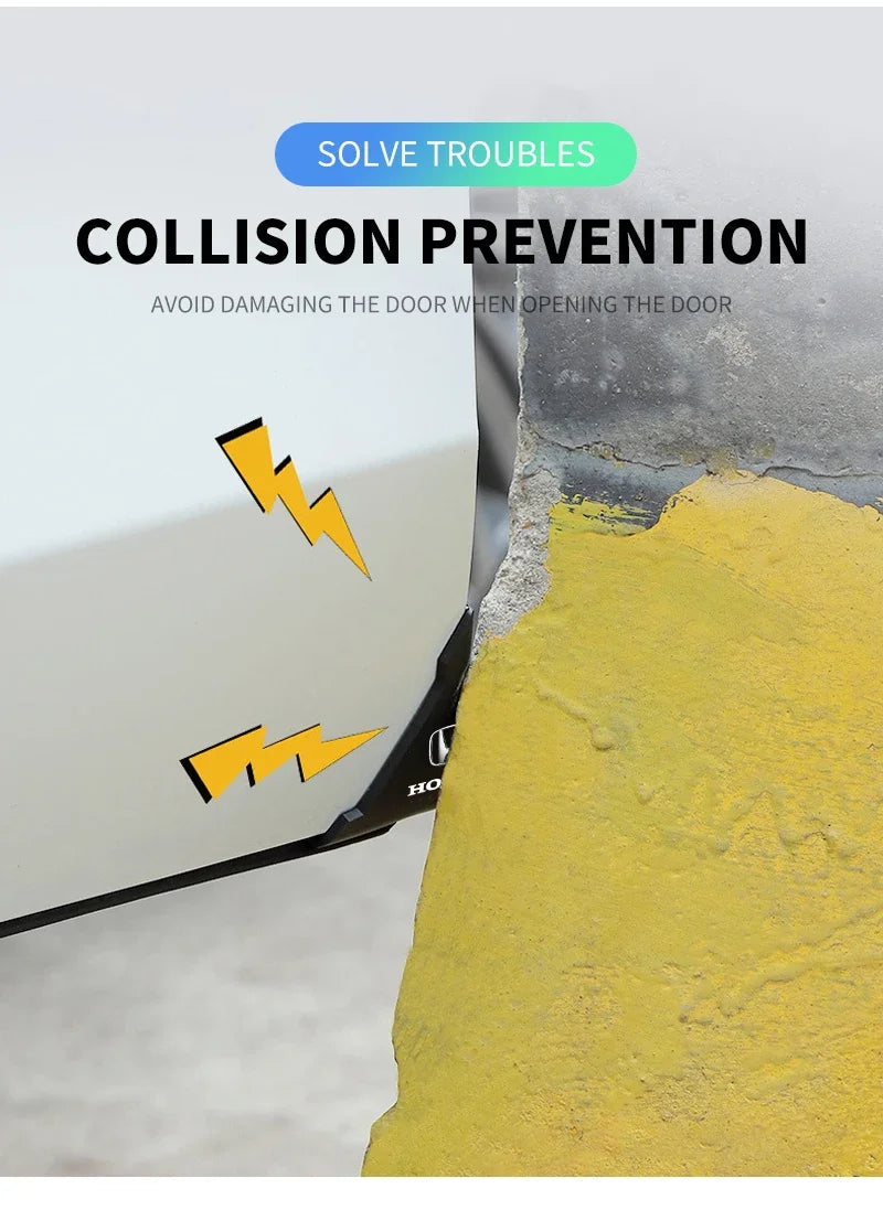 2Pcs New Car Door Corner Collision Anti-scratch Protector for Honda Civic Accord Fit City Vezel CRV Odyssey Jazz Prelude Insight