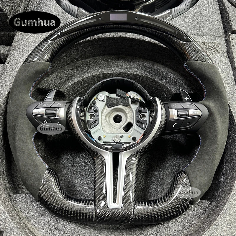 M Sport LED Steering Wheel For M1 M2 M3 M4 M5 M6 F30 F31 F32 F35 F36 F48 F52 F01 F02 F03 F10 F11 F13 F15 F16 F20 F21 F22 F25 F23