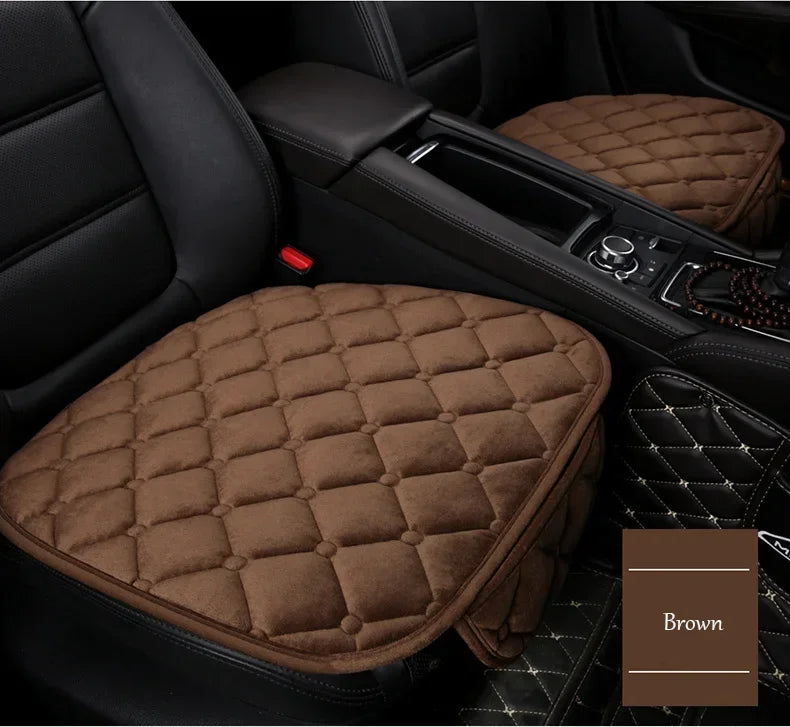 Car Seat Covers Full Set Plush Cars Accessories Breathable Car Seat Covers Universal for All Seasons Covers Cars Seats Warm Soft