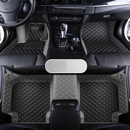 Custom Leather Car Floor Mat For Renault Captur Laguna Koleos Latitude 2011 2012 2018 2019 2020 Waterproof interior Accessories