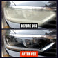 Car Headlight Restoration Polishing Kits Headlamp Scratch Remover Repair Cleaning Paste Remove Oxidation Headlight Polish Liquid