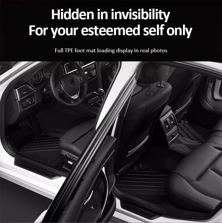 TPE Auto Floor Mats For Hyundai Ioniq 5 N Cars Accessories 2024 2025 2026 Cargo Liner Rug Foot Pad Cover Rugs Water Proof Mat