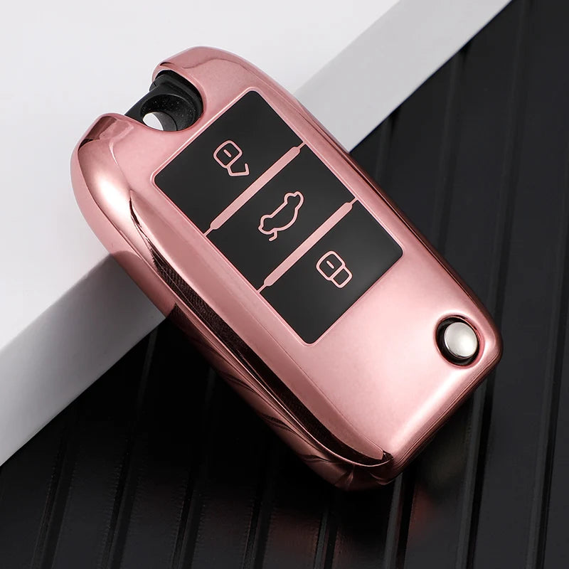 For MG6 EZS HS EHS MARVEL X MARVEL R Electric Roewe RX5 I6 I5 RX3 RX8 ERX5 MG ZS EV 2021 Soft TPU Car Key Case Cover Keychain